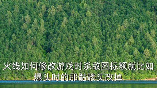 苹果手游cf怎么设置杀敌，火线如何修改游戏时杀敌图标额就比如爆头时的那骷髅头改掉