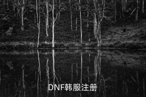 DNF韩服注册