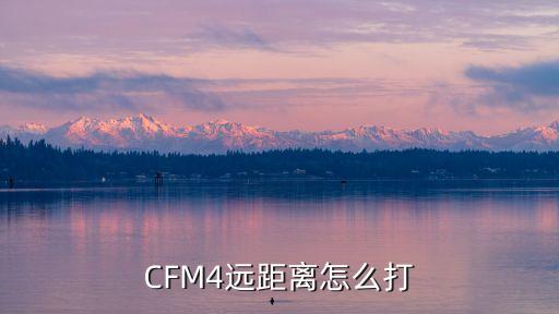 CFM4远距离怎么打