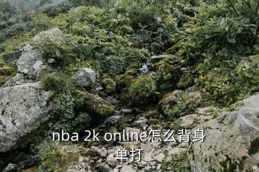 nba2k2021手游怎么背打，nba2konline背打按哪个键