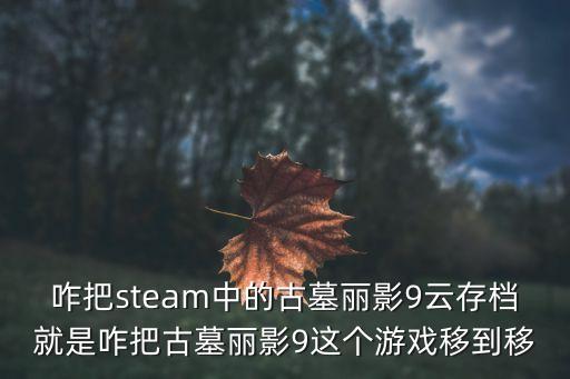 咋把steam中的古墓丽影9云存档就是咋把古墓丽影9这个游戏移到移