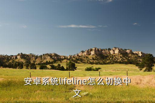 安卓系统lifeline怎么切换中文