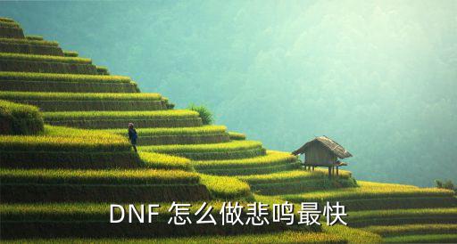 DNF 怎么做悲鸣最快