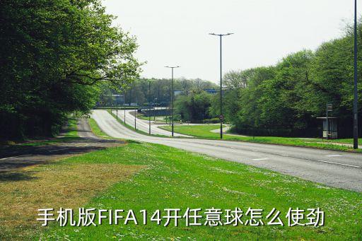 手机版FIFA14开任意球怎么使劲