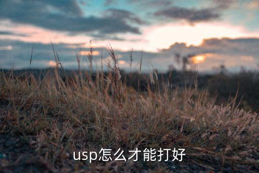 usp怎么才能打好