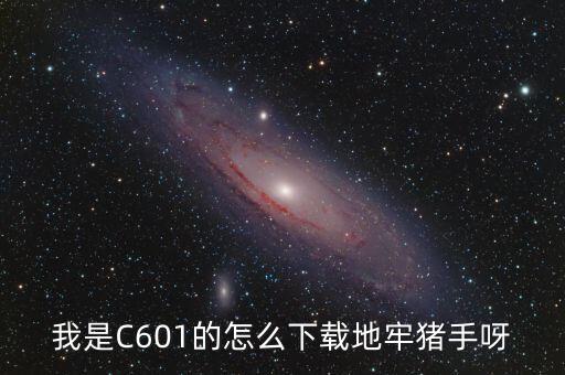 我是C601的怎么下载地牢猪手呀