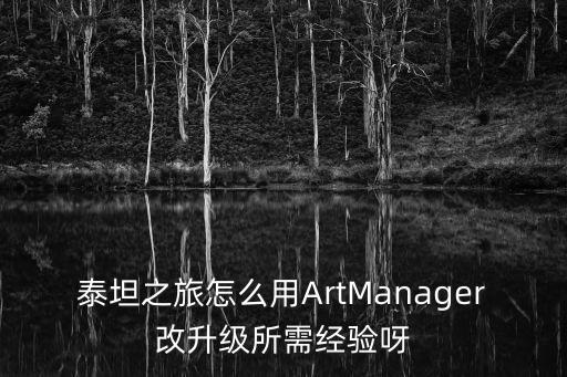 泰坦之旅怎么用ArtManager改升级所需经验呀