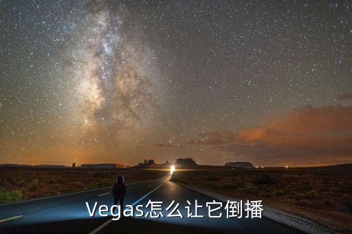 Vegas怎么让它倒播