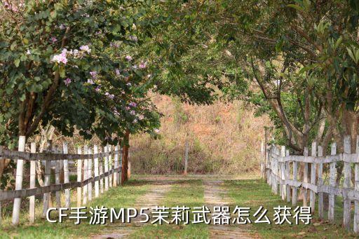 CF手游MP5茉莉武器怎么获得